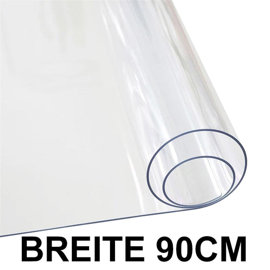 Transparente Tischfolie - Breite: 90cm